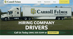 Desktop Screenshot of driveforcarrollfulmer.com